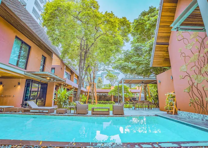 Villa 189summer Villa曼谷中心asok&thong Lor顶级豪宅庄园泳池别墅