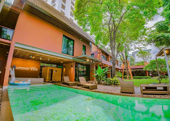 Villa 189summer Villa曼谷中心asok&thong Lor顶级豪宅庄园泳池别墅